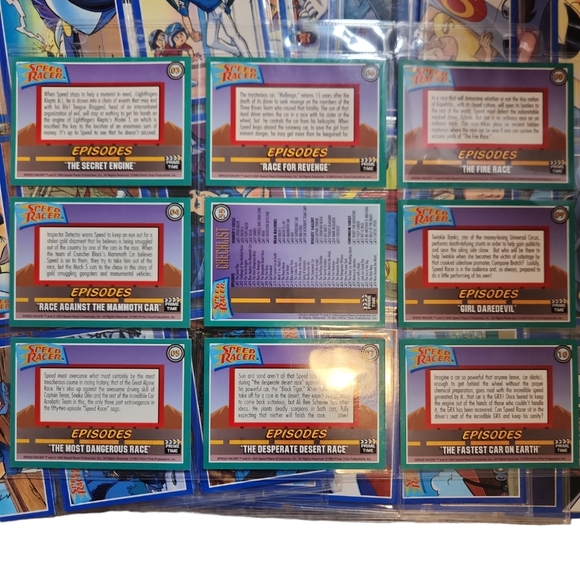 Vintage 1993 Prime Time Speed Racer Trading Cards Huge Lot! - Picture 3 of 14